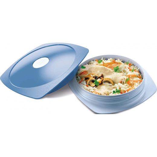 Maped Lunch Plate for Adult Blue 900ml