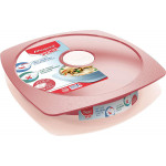 Maped Lunch Plate for Adult Pink 900ml