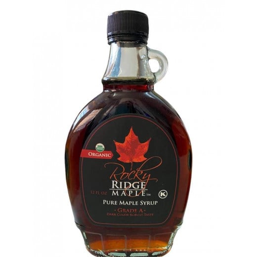Rocky Ridge Organic Maple Syrup Dark Color Grade A ( 355ml )