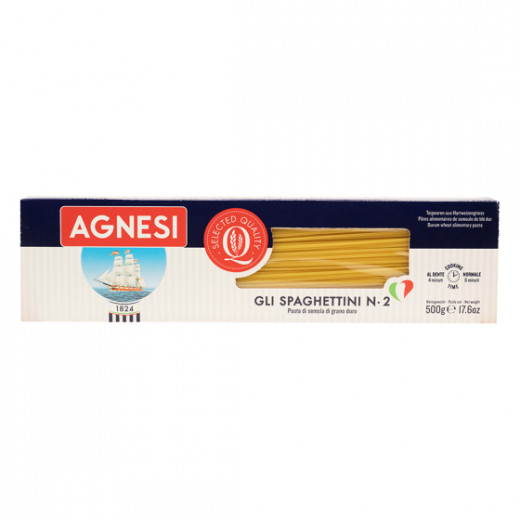 Agnesi Pasta spaghettini pack 500g