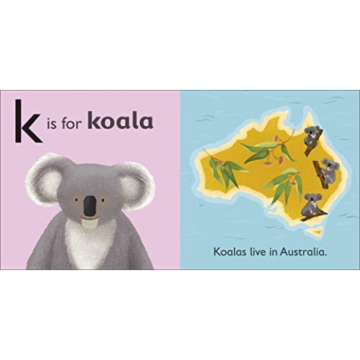 DK Books Publisher Book:( K ) Is For Koala