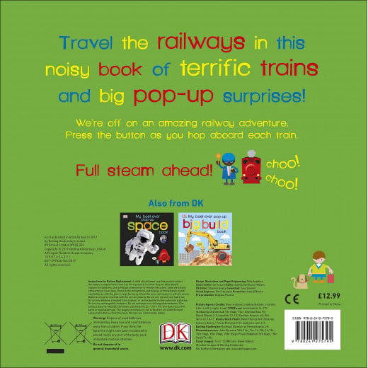 DK Book: My Best-Ever Pop-Up Noisy Train Book