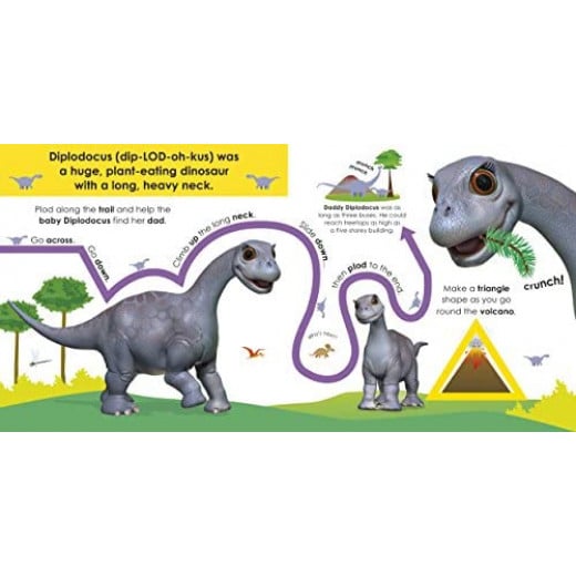 كتاب اتبع الدرب: الديناصورات الصغيرة من كتب دي كي