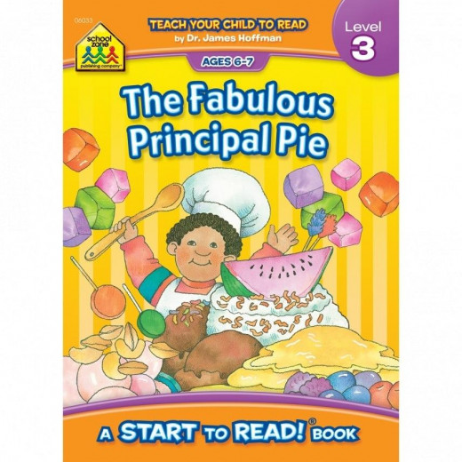 School Zone The Fabulous Principal Pie - Level 3 Start to Read Book