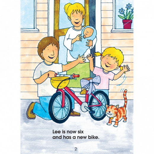 كتاب الدراجة الجديدة - المستوى 2 ابدأ القراءة من سكول زون