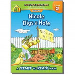 كتاب نيكول تحفر حفرة - المستوى الثاني ابدا القراءة من سكول زون