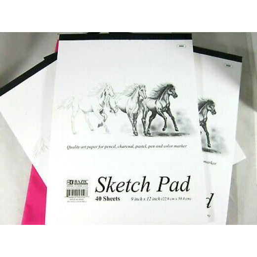 Bazic Premium Sketch Pad 40 Sheet , 1-pack
