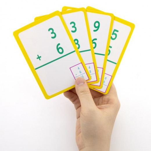 بطاقات فلاش لتعلم الجمع (36 / حزمة) من بازيك