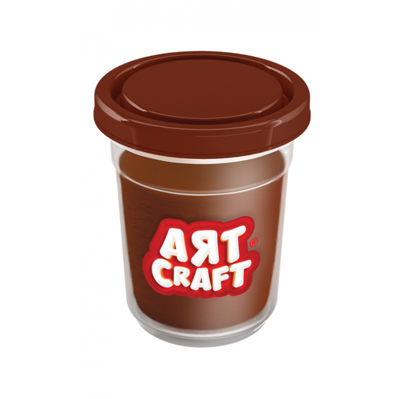 Art Craft Single Dough Pot-Brown 140 Gr | Toy Store | Arts & Crafts | Clay & Dough