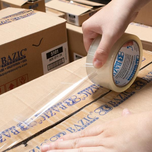 Bazic Clear Packing Tape