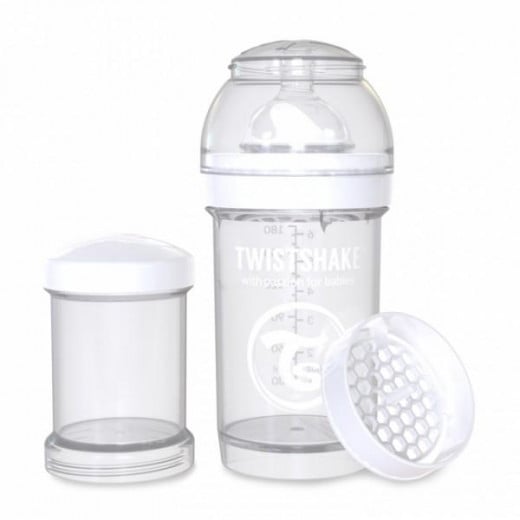 Twistshake Anti-Colic180ml Pastel White