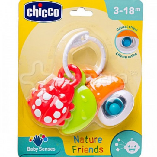 Chicco Nature Friends Plastic Rattle
