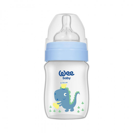 Wee Baby PP Classic Plus Wide Neck Thematic Feeding Bottle 150 ml, 0-6 Months