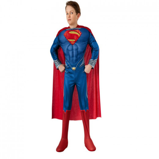 Superhero Kids Muscle Super Man Costume Size Medium