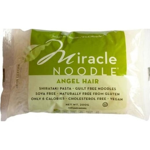 Miracle Noodle Angel Hair Shirataki Pasta,200 Gram
