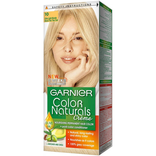 Garnier Color Naturals 10 Ultra Light Blonde Haircolor