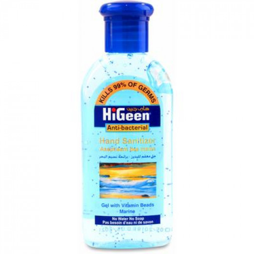 HiGeen Antibacterial Hand Sanitizer Gel MARINE 110 ml