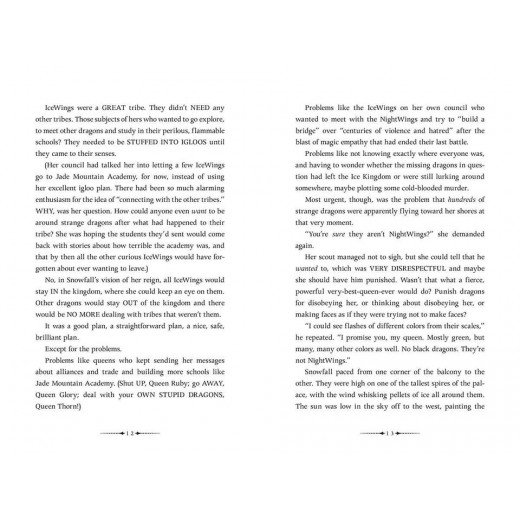 أجنحة النار، كتاب 14: الهدية الخطرة من سكولاستك