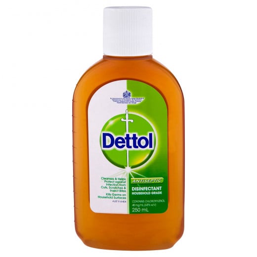 Dettol Antibacterial Antiseptic Disinfectant, 250 ml