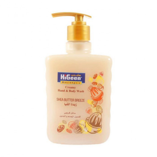 Higeen Creamy Hand and Body Wash, Shia Butter Breeze, 500 Ml