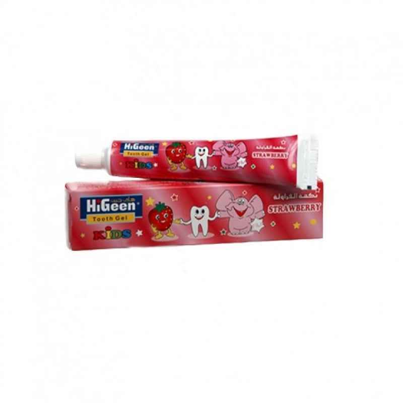 HiGeen Kids Dentifrice Toothpaste Strawberry, 60 Gram | Baby | Health & Safety | Oral care
