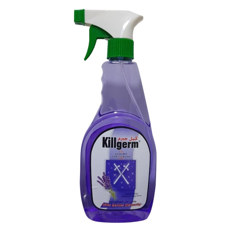 Killgerm Surface Disinfectant Spray Lavender Fragrance,  630ml | Kitchen | Cleaning Supplies | Cleaning Liquids & Powders