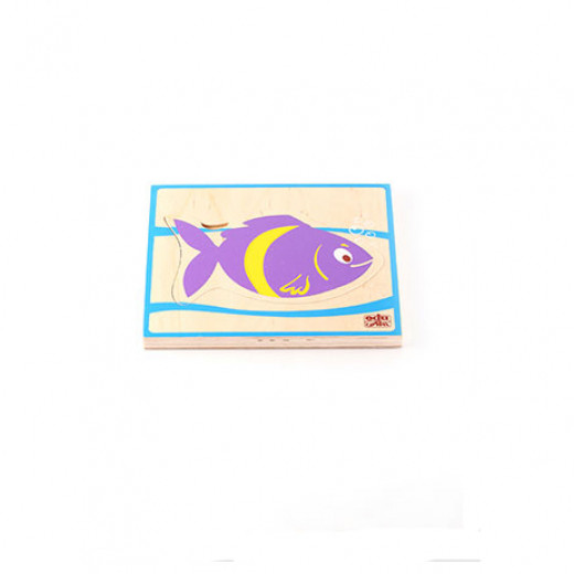 Edu Fun Favorite Fish Layered Puzzle
