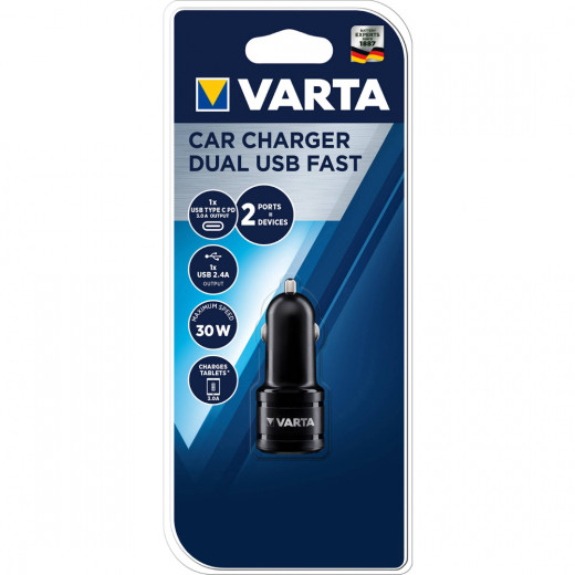 Varta Port Car Charger USB & Cable