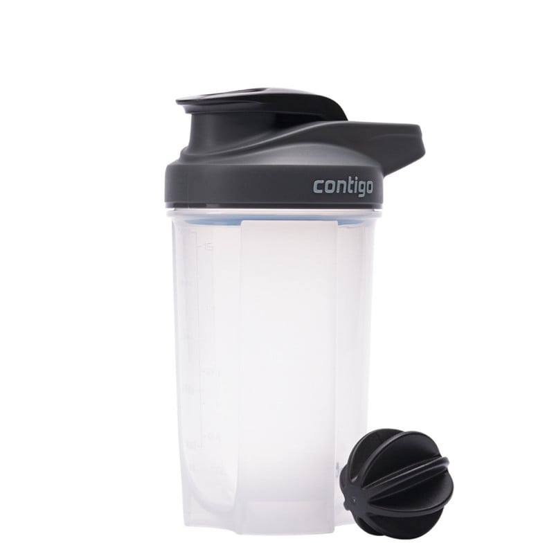 Portable 590ML Shaker Bottles Coffee Mixing Cup Sports Protein