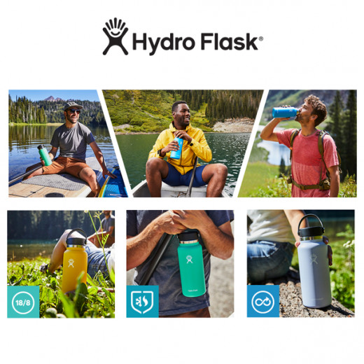 Hydro Flask Wide Flex Cap, 946ml, Black