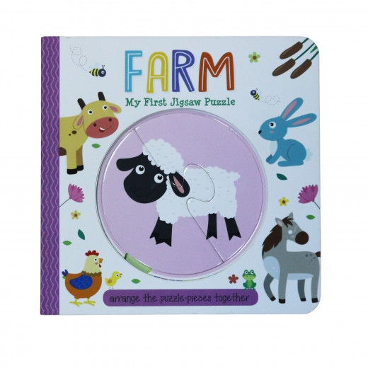 Dar Al Ma'arif Puzzle Book, Farm Design, English Version