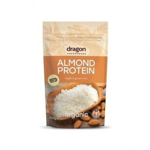 بروتين اللوز العضوي، 200 غرام من دراغون