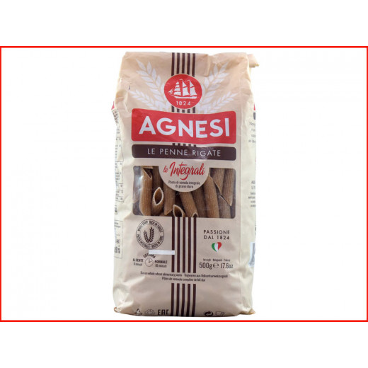 Agnesi Le Penne Rigate, 500g, Product of Italy, Wheat