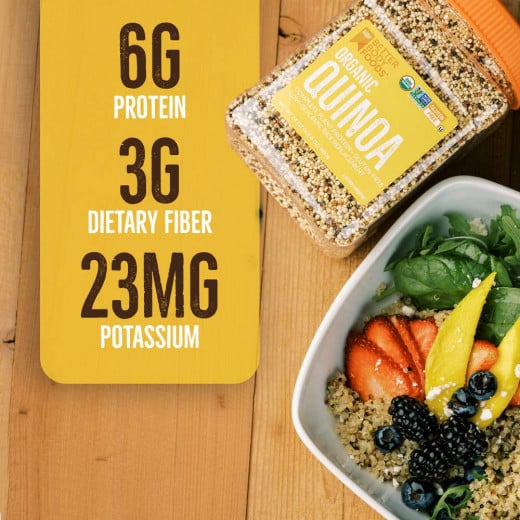 Better Body Food Gluten Free Organic Quinoa, 680gram