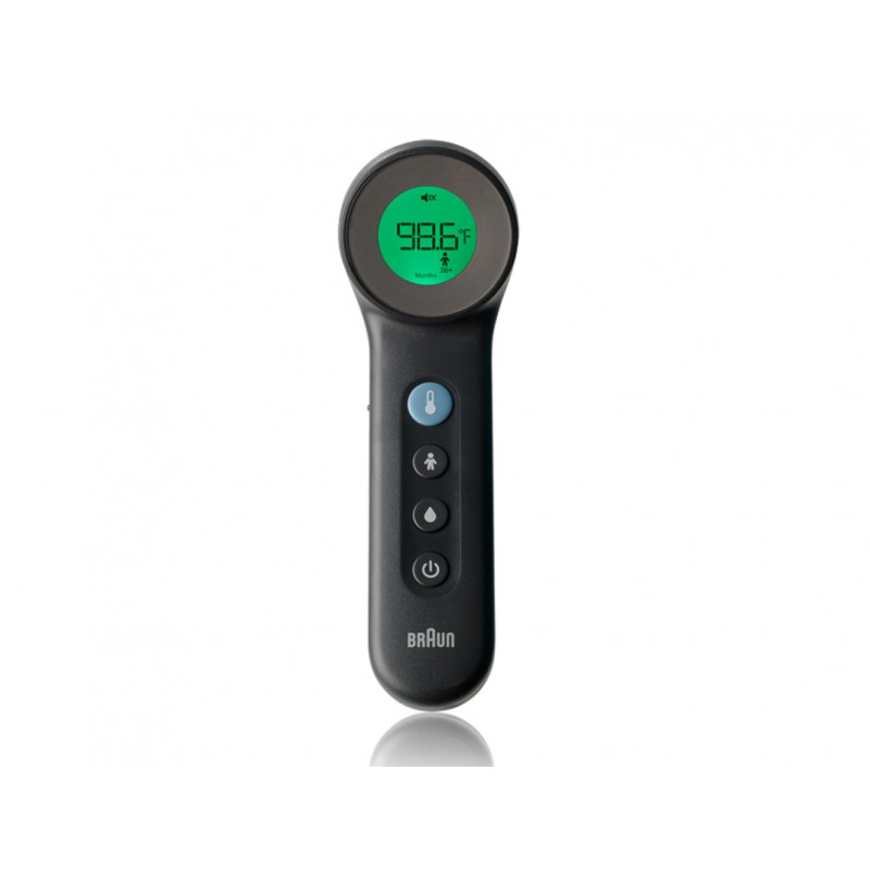 Braun Thermometer 2 in 1 No-Touch + Front