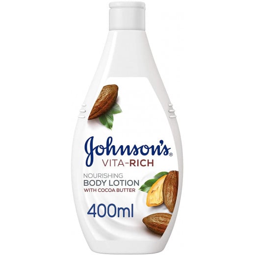 Johnson's Body Lotion - Vita-Rich, Nourishing Cocoa Butter, 400ml