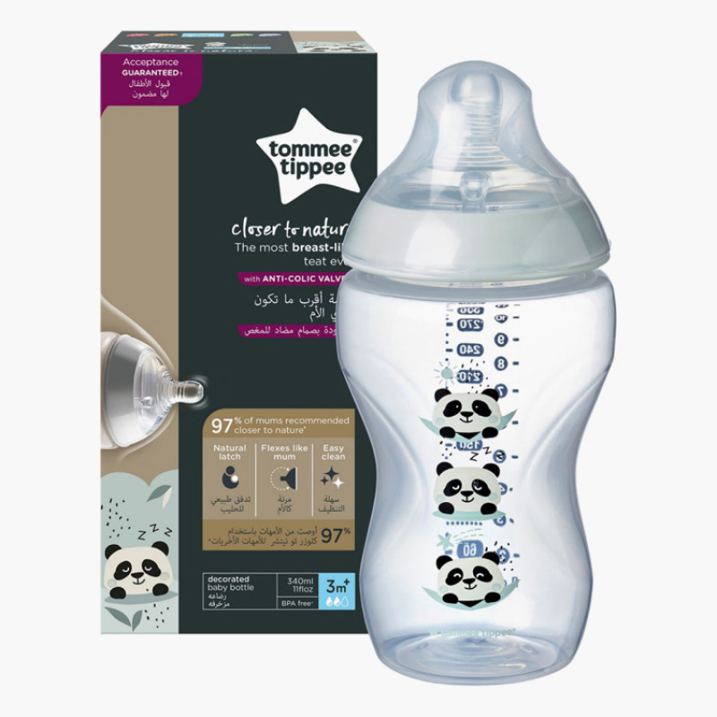 TOMMEE TIPPEE MAMADERA CLOSER TO NATURAL 340 ML.