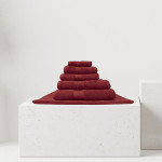 Nova Home Pretty Collection Towel, Cotton, Burgundy Color, 100*150 CM