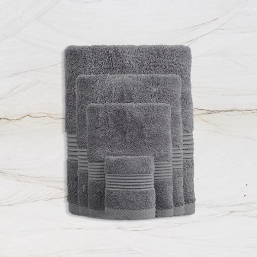 Nova home pretty collection towel, cotton, grey color, 33*33 cm
