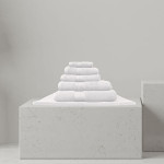 Nova home pretty collection towel, cotton, white color, 33*33 cm