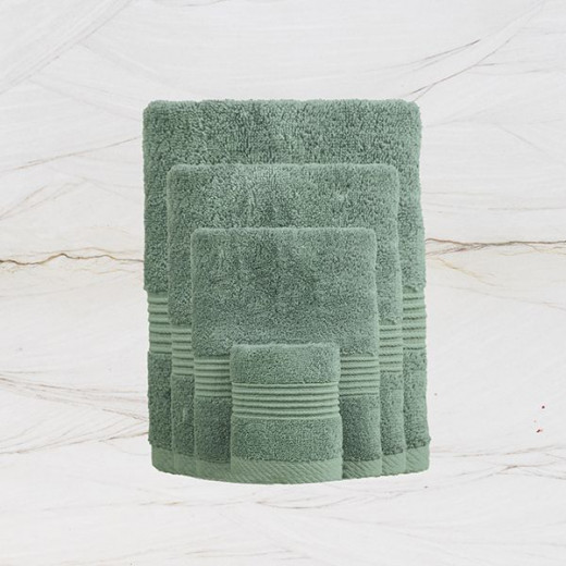 Nova home pretty collection towel, cotton, green color, 40*60 cm