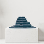 Nova home pretty collection towel, cotton, petrol color, 40*60 cm