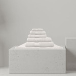Nova home pretty collection towel, cotton, off-white color, 50*100 cm