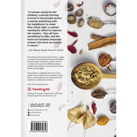 كتاب تمكين المرأة من خلال الطبخ من جبل عمان ناشرون