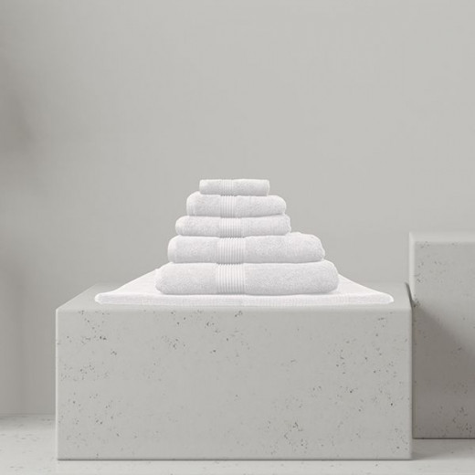 Nova home pretty collection towel, cotton, white color, 70*140 cm
