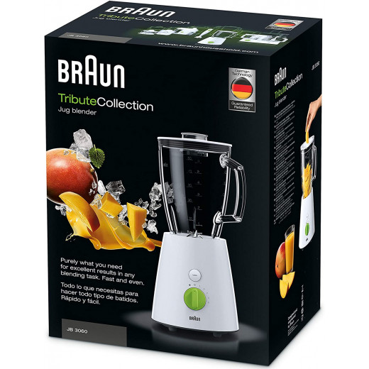 Braun JB 3060 1.75L Blender, White