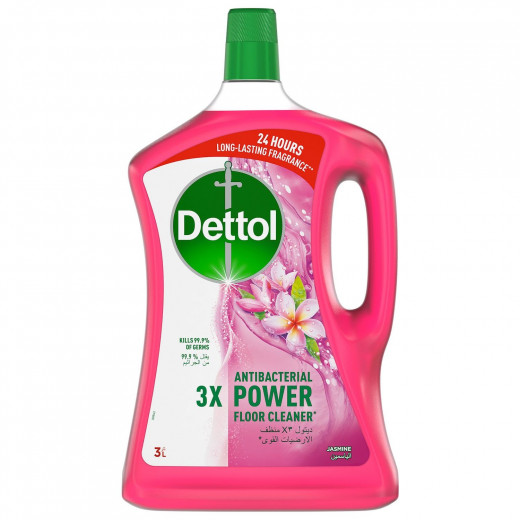 Dettol Multi Purpose Cleaner 4 In 1 Jasmin, 3 L
