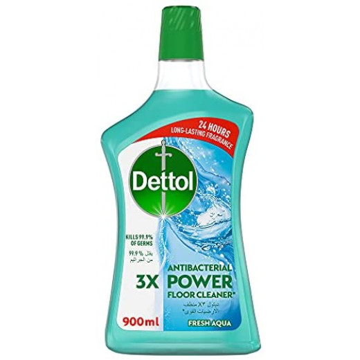Dettol Aqua Antibacterial Power Floor Cleaner, 900ml