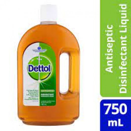 Dettol Original Antiseptic Disinfectant All-Purpose Liquid Cleaner, 750ml