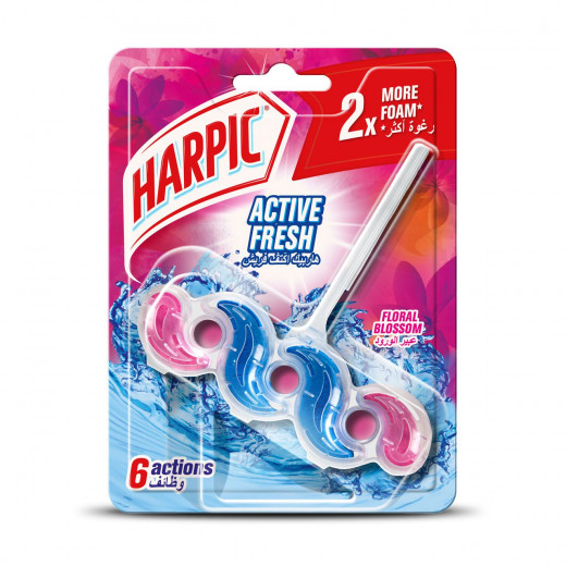 Harpic Toilet Blocks Fresh Power, Tropical Blossom, 35 G